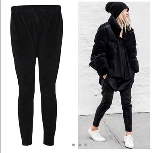 Velour Drop Crotch Pant By Aussie Decjuba